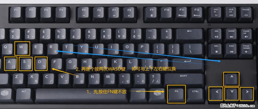 键盘，怎样把wasd键与上下左右方向键互换？ - 生活百科 - 哈密生活社区 - 哈密28生活网 hami.28life.net